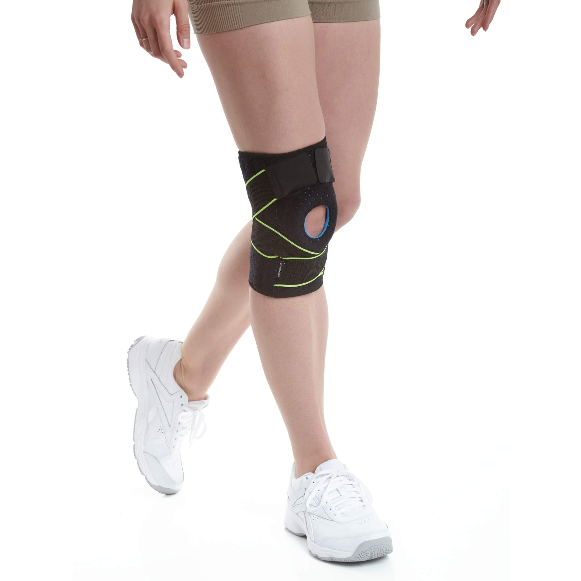 Knee Brace with Side Stabilizers & Patella Gel Pads for Knee Support –  BODYPROX